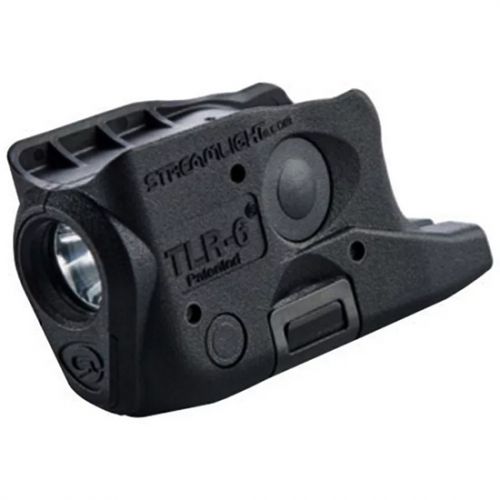 Streamlight 69282 TLR-6 Weapon Light fits Glock 26/27/33 White LED 100 Lumens 1/3N Lithium Battery Black Polymer No Laser