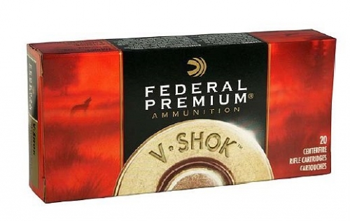 Federal V-Shok Nosler Ballistic Tip 20RD 55gr 22-250 Remington