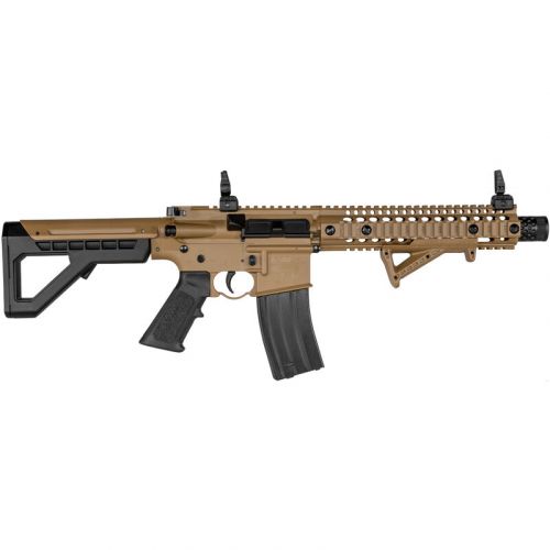 Crosman Bushmaster MPW Short Barrel Full Auto BB Gun FDE .177 Cal