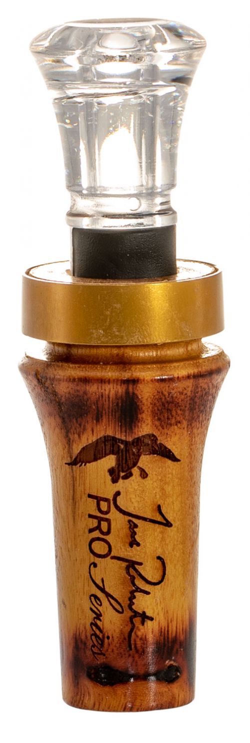 Duck Commander Pro Series Burnt Hedge Double Reed Duck Call Mallard Wood Brown