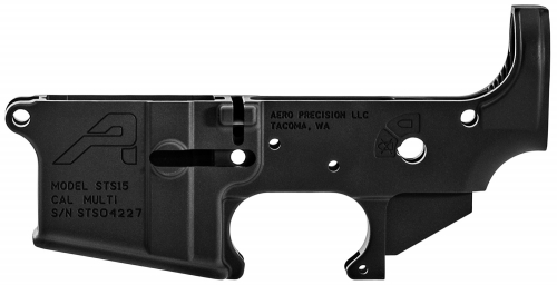 Aero Precision STS AR-15 Stripped Black 223 Remington/5.56 NATO Lower Receiver