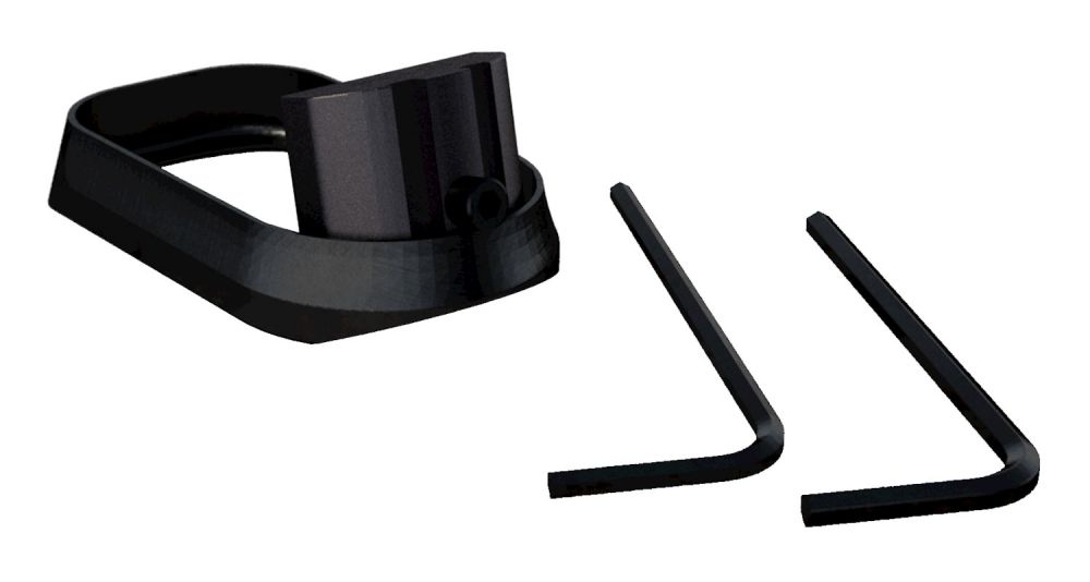 Rival Arms Faction Two Piece Magwell fits For Glock 19 Gen4 Aluminum Black