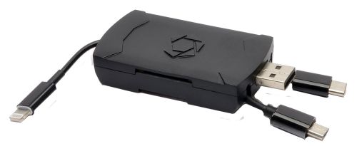 Stealth Cam QMCR 4-in-1 SD Card Reader Black