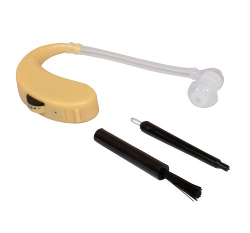 Walkers Ultra Ear BTE Hearing Enhancer Plastic 105 dB Behind the Ear Natural Adult