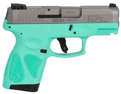 Taurus G2S Cyan/Matte Stainless 9mm Pistol