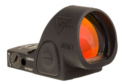 Trijicon SRO 1x 2.5 MOA LED Illuminated Adjustable Red Dot Matte Black