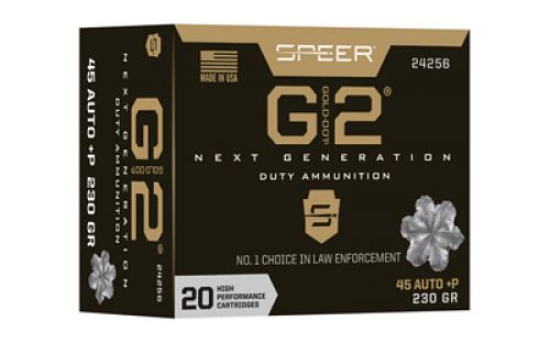 Speer Ammo Gold Dot G2 45 ACP +P 230 gr G2 20 Bx/ 10 Cs