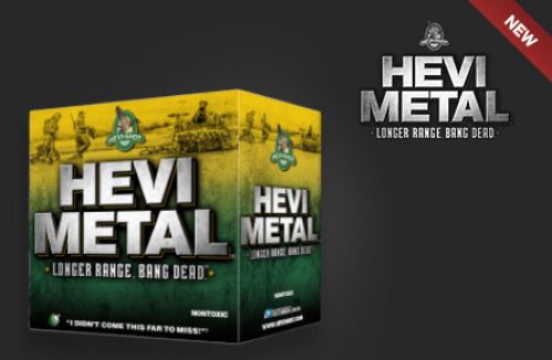 Hevishot Hevi-Metal Longer Range 12 GA 3.50 1 1/2 oz 4 Round 25 Bx/ 10 Cs