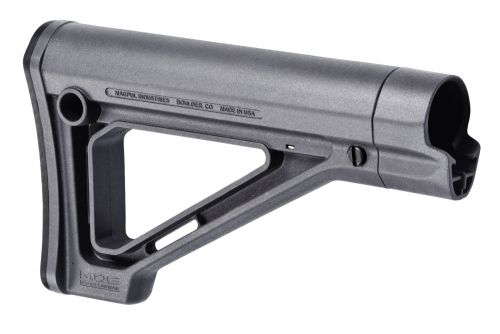 Magpul MOE Carbine Stock Fixed Stealth Gray Synthetic for AR15/M16/M4 with Mil-Spec Tubes