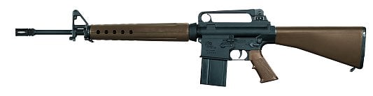 ArmaLite AR-10 B AR 10 .308 20 HBAR Rifle Brown Furniture