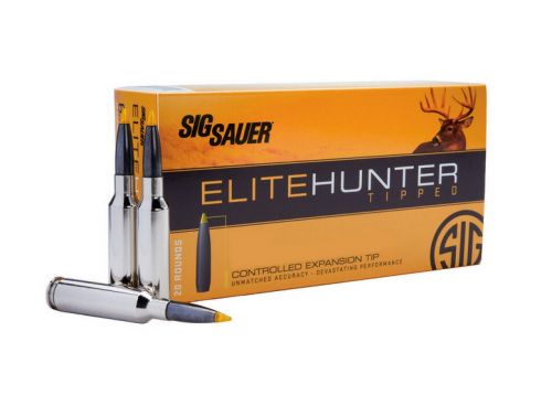 Sig Sauer Elite Hunter Tipped 6.5 Creedmoor 130 gr Controlled Expansion Tip 20 Bx/ 10 Cs