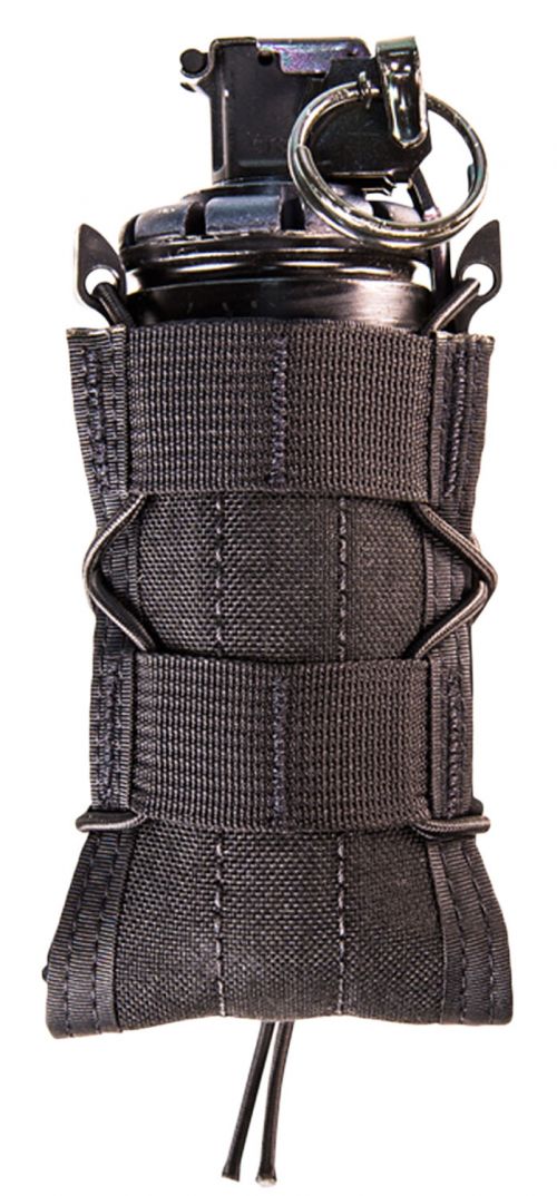 High Speed Gear TACO Rifle Belt Mount Adaptable Magazine Pouch Black Nylon w/Polymer Divider