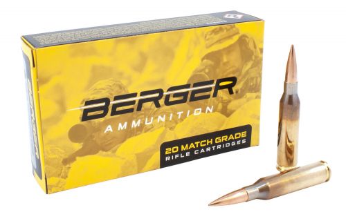 Berger Bullets Tactical 260 Rem 130 gr Hybrid Open Tip Match Tactical 20 Bx/ 10 Cs