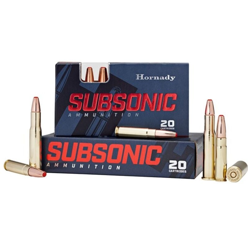 Hornady Subsonic 450 Bushmaster 395gr Sub-X 20rd box