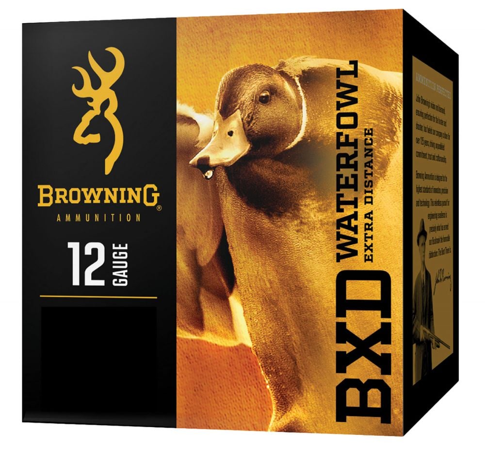 Browning Ammo BXD Waterfowl 12 Gauge 3 1-1/4 oz BB Shot 25 Bx/ 10 Cs