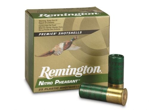 Remington Ammunition Premier Nitro Pheasant 12 Gauge 2.75 1 3/8 oz 4 Shot 25 Bx/ 10 Cs