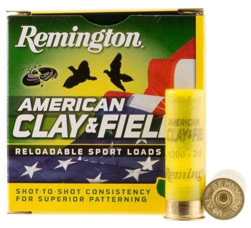 Remington  American Clay & Field Sport 20 GA 2.75 7/8 oz  #8  25rd box Bx/ 10 Cs