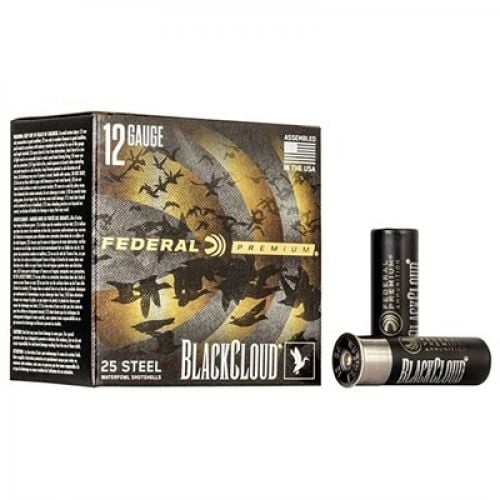 Federal Black Cloud FS Steel 12 GA 3 1 1/4 oz 3 Round 25 Bx/ 10 Cs
