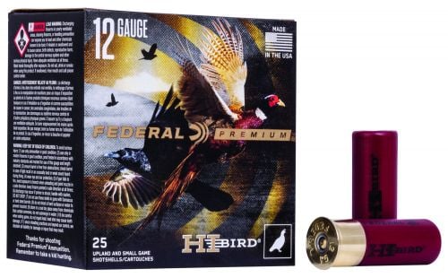 Federal Premium Upland Hi-Bird Ammo  12 Gauge 2.75 1 1/4 oz # 7.5 Shot 25rd box