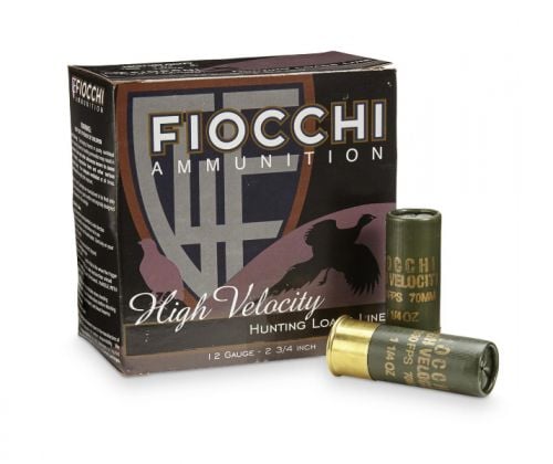 Fiocchi High Velocity 12 GA 2.75 1 1/4 oz # 5 shot 25rd box