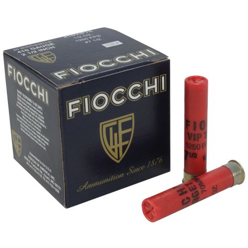 Fiocchi Exacta Target VIP 410 Gauge 2.5 1/2 oz  #7.5 Shot 25rd box