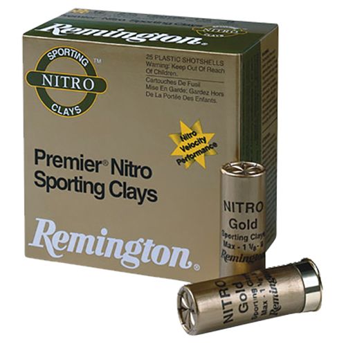 Remington Ammunition Premier Nitro Sporting Clays 12 GA 2.75 1 oz 7.5 Round 25 Bx/ 10 Cs