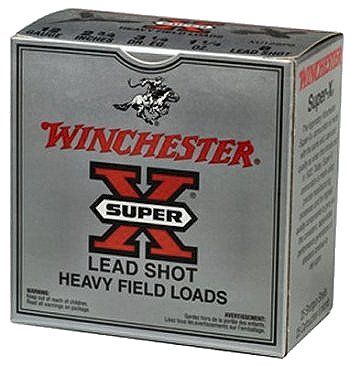 Winchester Ammo XU12SP8 Super-X Heavy Game Load GA 2.75 1 1/4 oz 8 Round 25 Bx/ 10 Cs