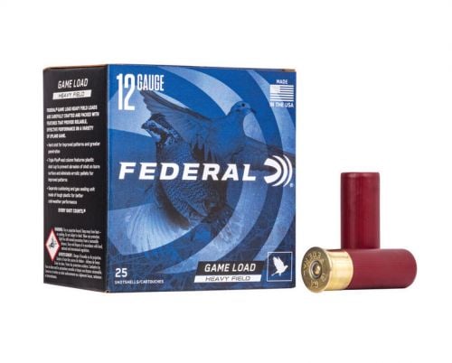 Federal H1236 Game-Shok Upland Heavy Field 12 GA 2.75 1 1/8 oz  #6 25rd box