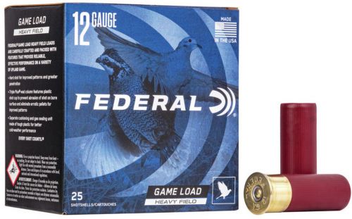 Federal Game-Shok Upland Heavy Field 12 GA 2.75 1 1/8 oz #8 shot  25rd box