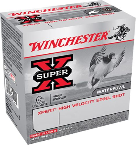 Winchester Super-X Xpert High Velocity Steel 12ga  Ammo 3  #3 Shot 25 Round Box