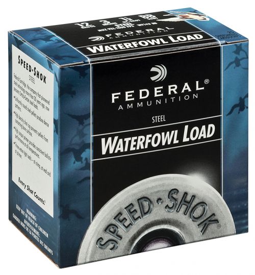 Federal Speed-Shok 12 Gauge 3 1 1/8 oz 1 Shot 25 Bx/ 10 Cs