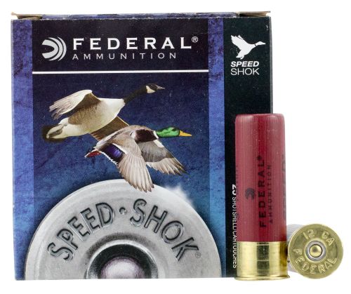 Federal Speed-Shok 12 Gauge 3 1 1/4 oz BBB Shot 25 Bx/ 10 Cs