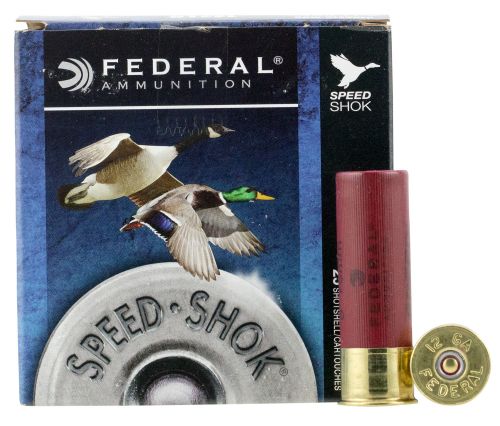 Federal Speed-Shok 12 GA 3 1 1/4 oz 2 Round 25 Bx/ 10 Cs