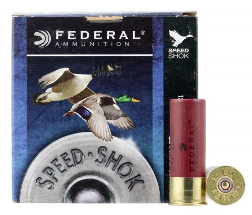 Federal Speed-Shok 12 GA 2.75 1 1/8 oz 3 Round 25 Bx/ 10 Cs