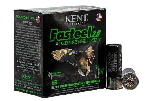 Kent Cartridge Fasteel 2.0 12 GA 3 1 1/4 oz 1 Round 25 Bx/ 10 Cs