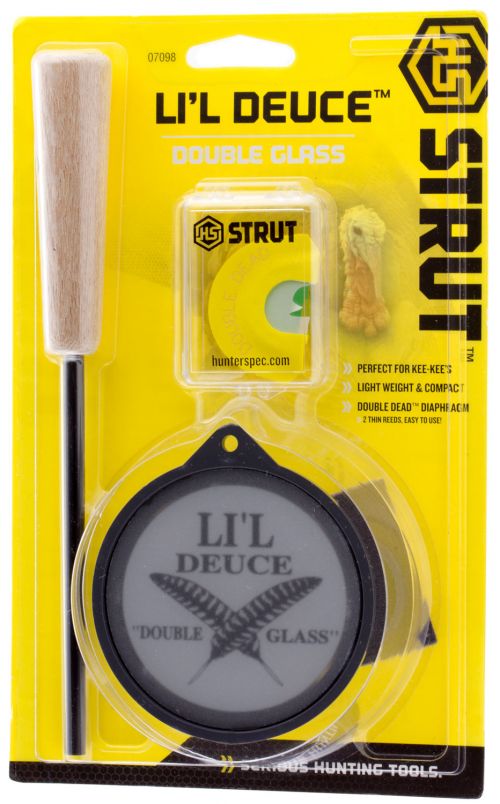 Hunters Specialties 07098 Lil Deuce Double Glass Cal