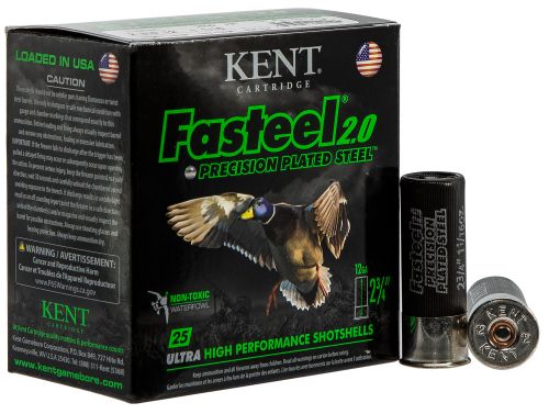 Kent Cartridge Fasteel 2.0 12 GA 2.75 1-1/16 oz 3 Round 25 Bx/ 10 Cs