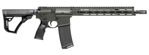 Daniel Defense DDM4 V7 SLW 5.56x45mm NATO 14.50 32+1 Deep Woods Green Cerakote 6 Position w/SoftTouch Overmolding