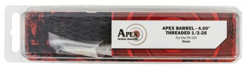 Apex Tactical Apex Threaded 9mm Luger 4 FN 509 Black Melonite Stainless Steel