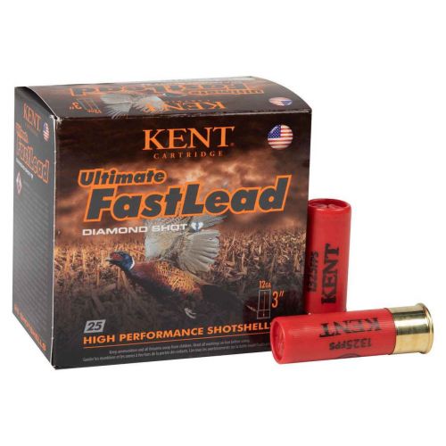 Kent Cartridge Ultimate Fast Lead 12 GA 3 1 3/4 oz 5 Round 25 Bx/ 10 Cs