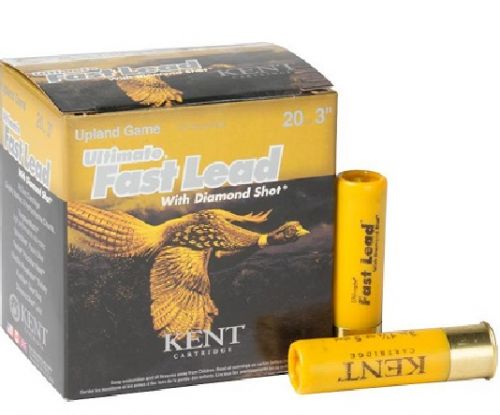 Kent Cartridge Ultimate Fast Lead 20 Gauge 3 1 1/4 oz 6 Shot 25 Bx/ 10 Cs