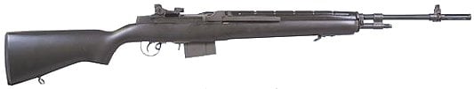 Springfield Armory M1A Standard, Synthetic Black Stock, California