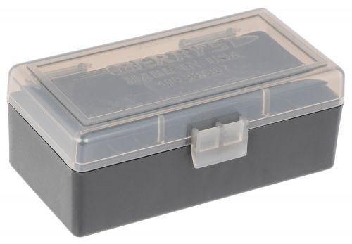 Berrys 403 Ammo Box 38 Special,357 Mag 50rd Smoke Lid w/Black Bottom