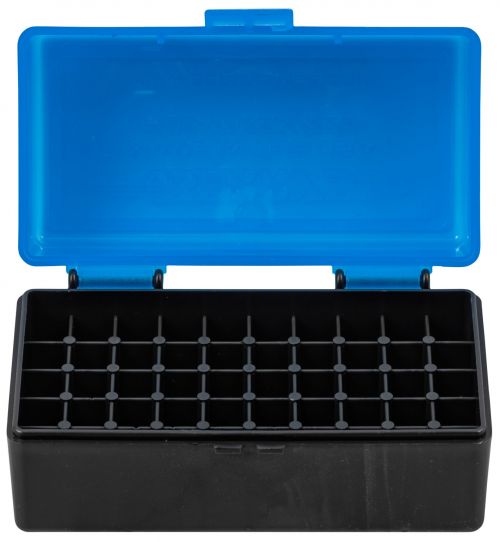 Berrys 405 Ammo Box 223 Rem,5.56x45mm NATO 50rd Blue Lid w/Black Bottom