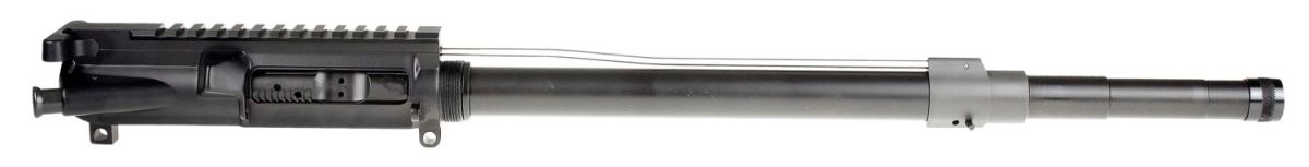 Alexander Arms OEM Upper Kit 50 Beowulf 16 Black Barrel, Aluminum Black Receiver for AR-15
