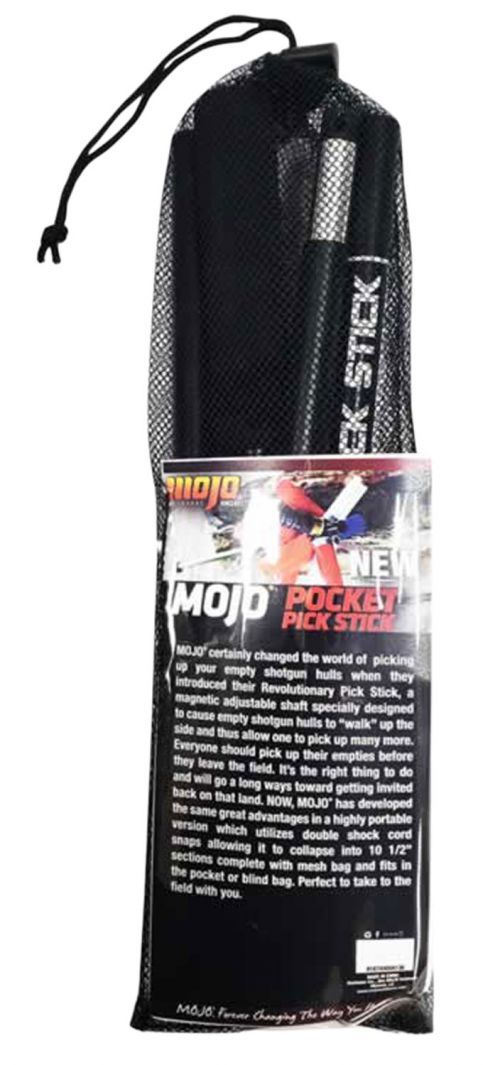 MOJO Outdoors Pocket Pick Stick Black