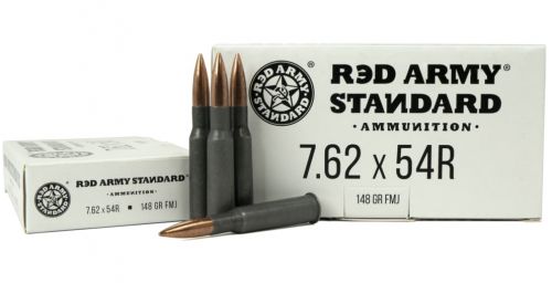 Red Army Standard Red Army Standard 7.62x54mmR 148 gr Full Metal Jacket 20 Bx/ 50 Cs