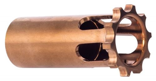 RUGGED SUPPRESSOR Suppressor Piston 1/2-28 tpi Copper 17-4 Stainless Steel