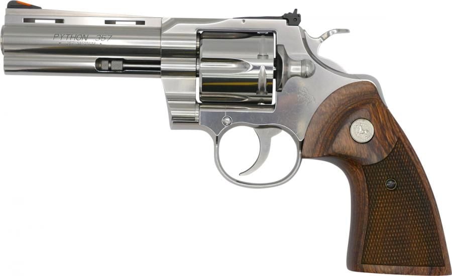 Colt Python .357 Magnum 4.25 Stainless 6 Shot Revolver