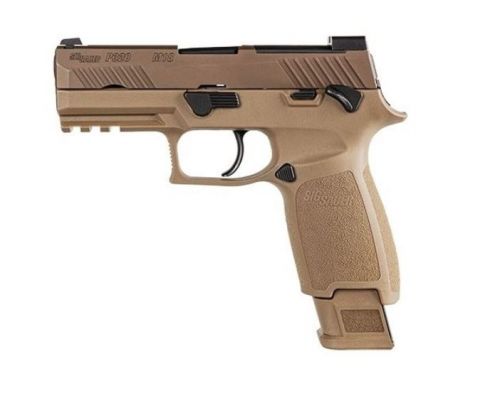 Sig Sauer P320 M18 Carry 9mm 3.9 Coyote PVD, Optic Cut, 17+1/21+1
